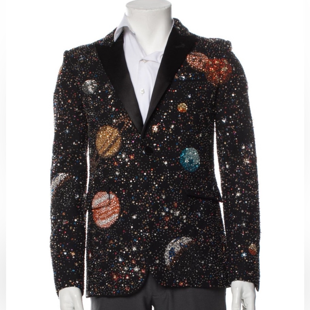 Saint Laurent Embellished Blazer